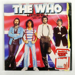 英 THE WHO/RARITIES VOL. 2 "1970-1973"/POLYDOR SPELP10 LP