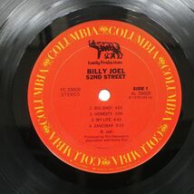 米 BILLY JOEL/52ND STREET/FAMILY PRODUCTIONS FC35609 LP_画像2