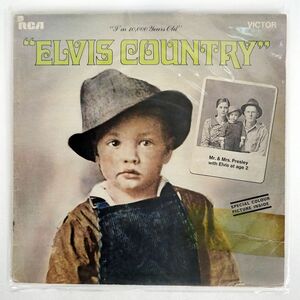 英 ELVIS PRESLEY/COUNTRY (I’M 10,000 YEARS OLD)/RCA VICTOR SF8172 LP