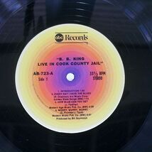 米 B.B.KING/LIVE IN COOK COUNTRY JAIL/ABC AB723 LP_画像2