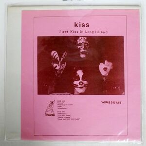 米,ブート KISS/FIRST KISS IN LONG ISLAND/WIZARDO WRMB385 LP