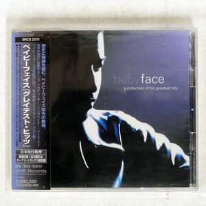 BABYFACE/A COLLECTION OF HIS GREATEST HITS/SME SRCS2370 CD □