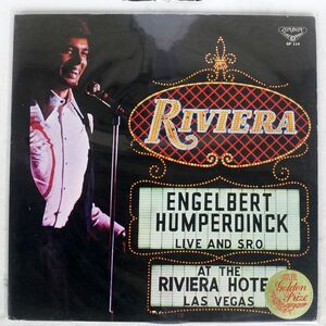 ENGELBERT HUMPERDINCK/LIVE AND S.R.O. AT THE RIVIERA HOTEL, LAS VEGAS/LONDON GP114 LP