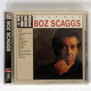 BOZ SCAGGS/STAR BOX/CBS SONY 25DP5202 CD □