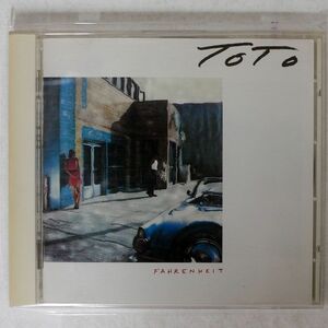 TOTO/FAHRENHEIT/CBS SONY 32DP-501 CD □