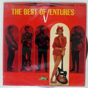 赤盤 VENTURES/BEST OF/LIBERTY LP7160 LP