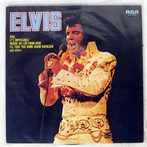 ELVIS PRESLEY/ELVIS/RCA RCA6166 LP