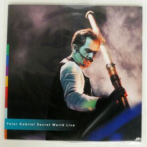 PETER GABRIEL/SECRET WORLD LIVE/EMI TOLW3195 LDの画像1