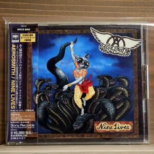 AEROSMITH/NINE LIVES/SONY RECORDS SRCS8263 CD □
