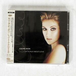 CELINE DION/LET’S TALK ABOUT LOVE/EPIC ESCA6877 CD □