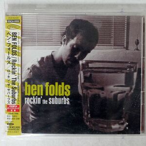 BEN FOLDS/ROCKIN’ THE SUBURBS/EPIC ESCA8352 CD □