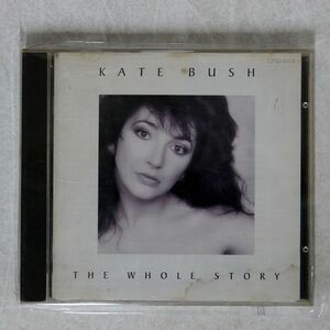 KATE BUSH/WHOLE STORY/EMI CP32-5174 CD □