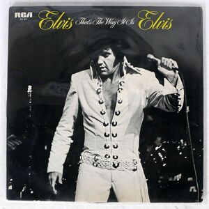 ELVIS PRESLEY/THAT’S THE WAY IT IS/RCA SX61 LP