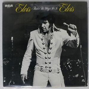 ELVIS PRESLEY/THAT’S THE WAY IT IS/RCA SX61 LP