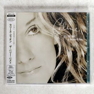 CELINE/ALL THE WAY... A DECADE OF SONG/EPIC ESCA8070 CD □