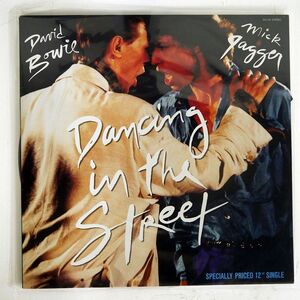 DAVID BOWIE AND MICK JAGGER/DANCING IN THE STREET/EMI S14116 12