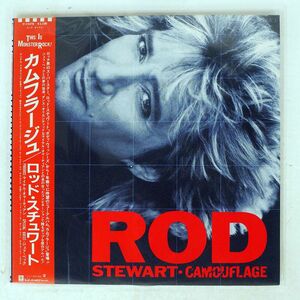 帯付き ROD STEWART/CAMOUFLAGE/WARNER BROS. P11478 LP