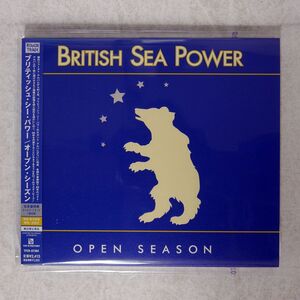 デジパック BRITISH SEA POWER/OPEN SEASON/ROUGH TRADE TFCK87384 CD □