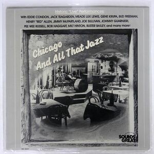 米 EDDIE CONDON/CHICAGO AND ALL THAT JAZZ/SOUNDS GREAT SG8007 LP