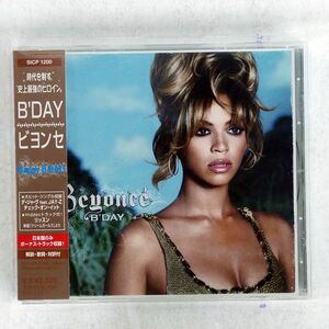 BEYONCE/B’DAY/SONY RECORDS INT’L SICP1200 CD □