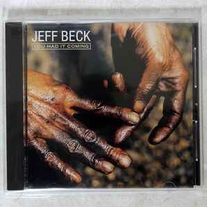 JEFF BECK/YOU HAD IT COMING/EPIC ESCA8232 CD □の画像1