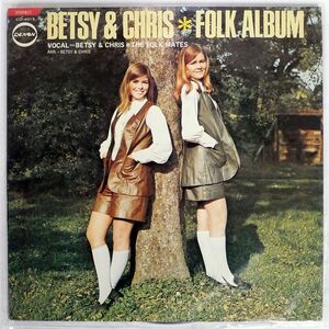 BETSY & CHRIS/FOLK ALBUM/DENON CD4013 LP