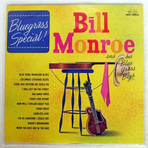 BILL MONROE & HIS BLUE GRASS BOYS/BLUE GRASS SPECIAL/MCA CORAL MCL1076 LP