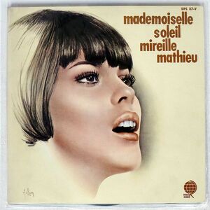 MIREILLE MATHIEU/MADEMOISELLE SOLEIL/OVERSEAS UPS87V LP