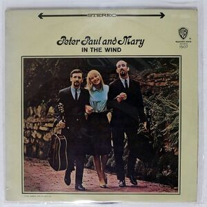 赤盤 PETER PAUL & MARY/IN THE WIND/WARNER BROS. BP7034 LP