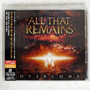 ALL THAT REMAINS/OVERCOME/TOY’S FACTORY TFCK87445 CD □