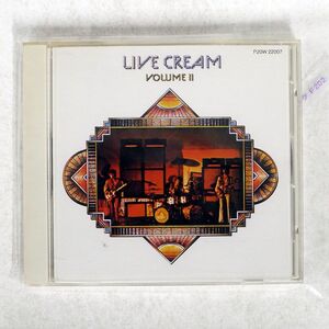 CREAM/LIVE CREAM VOLUME II/POLYDOR P20W-22007 CD □