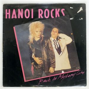 英 HANOI ROCKS/BACK TO MYSTERY CITY/LICK LICLP1 LP