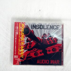 INSOLENCE/AUDIO WAR/POWERSLAVE XQAK1006 CD □
