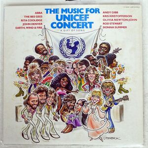 VA/MUSIC FOR UNICEF CONCERT : A GIFT OF SONG/POLYDOR MWF1068 LP