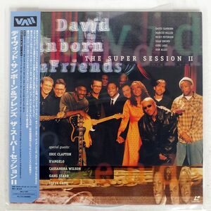 帯付き DAVID SANBORN/THE SUPER SESSION II/VIDEOARTS MUSIC VALJ-1057 LD
