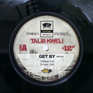 米 TALIB KWELI/GET BY/RAWKUS 0881139381 12の画像2