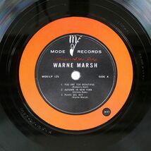 WARNE MARSH/MUSIC FOR PRANCING/MODE MODLP125 LP_画像3