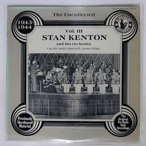 米 STAN KENTON/1943-44 VOL. III/HINDSIGHT HSR136 LP