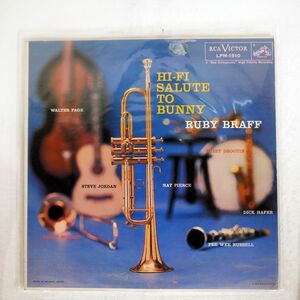 RUBY BRAFF/HI-FI SALUTE TO BUNNY/RCA VICTOR LPM1510 LP