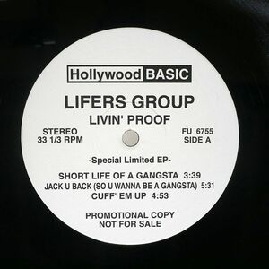 LIFERS GROUP/LIVIN PROOF SPECIAL LIMITED EP/HOLLYWOOD BASIC FU6755 12