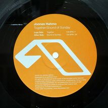 JOONAS HAHMO/TOGETHER SOUND OF SUNDAY/ANJUNADEEP ANJDEE011 12_画像2