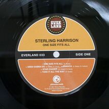 STERLING HARRISON/ONE SIZE FITS ALL/EVERLAND EVERLAND033 LP_画像2
