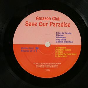AMAZON CLUB/SAVE OUR PARADISE/VOODOO GOLD VG005 12