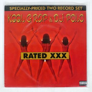 KOOL G RAP & DJ POLO/RATED XXX/COLD CHILLIN’ CC5010 LP