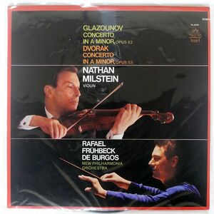 米 NATHAN MILSTEIN/GLAZOUNOV CONCERTO IN A MINOR,OPUS 82 DVORAK CONCERTO IN A MINOR,OPUS53/ANGEL RL32034 LP