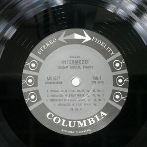 独 重量盤 グレン・グールド/ブラームス 間奏曲集/COLUMBIA MS6237 LPの画像2
