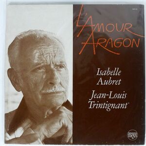 仏 ISABELLE AUBRET/L’AMOUR ARAGON/DISQUES MEYS 528218 LP
