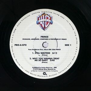 米 ブート PRINCE/STILL WAITING/WARNER BROS. PROA870 12