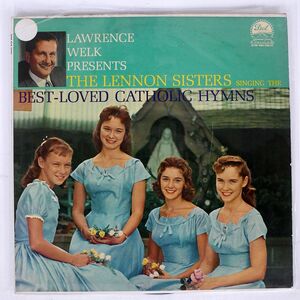 米 LAWRENCE WELK PRESENTS THE LENNON SISTERS/SINGING THE BEST LOVED CATHOLIC HYMNS/DOT DLP3250 LP