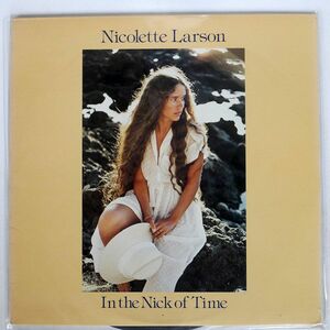 米 NICOLETTE LARSON/IN THE NICK OF TIME/WARNER BROS. HS3370 LP